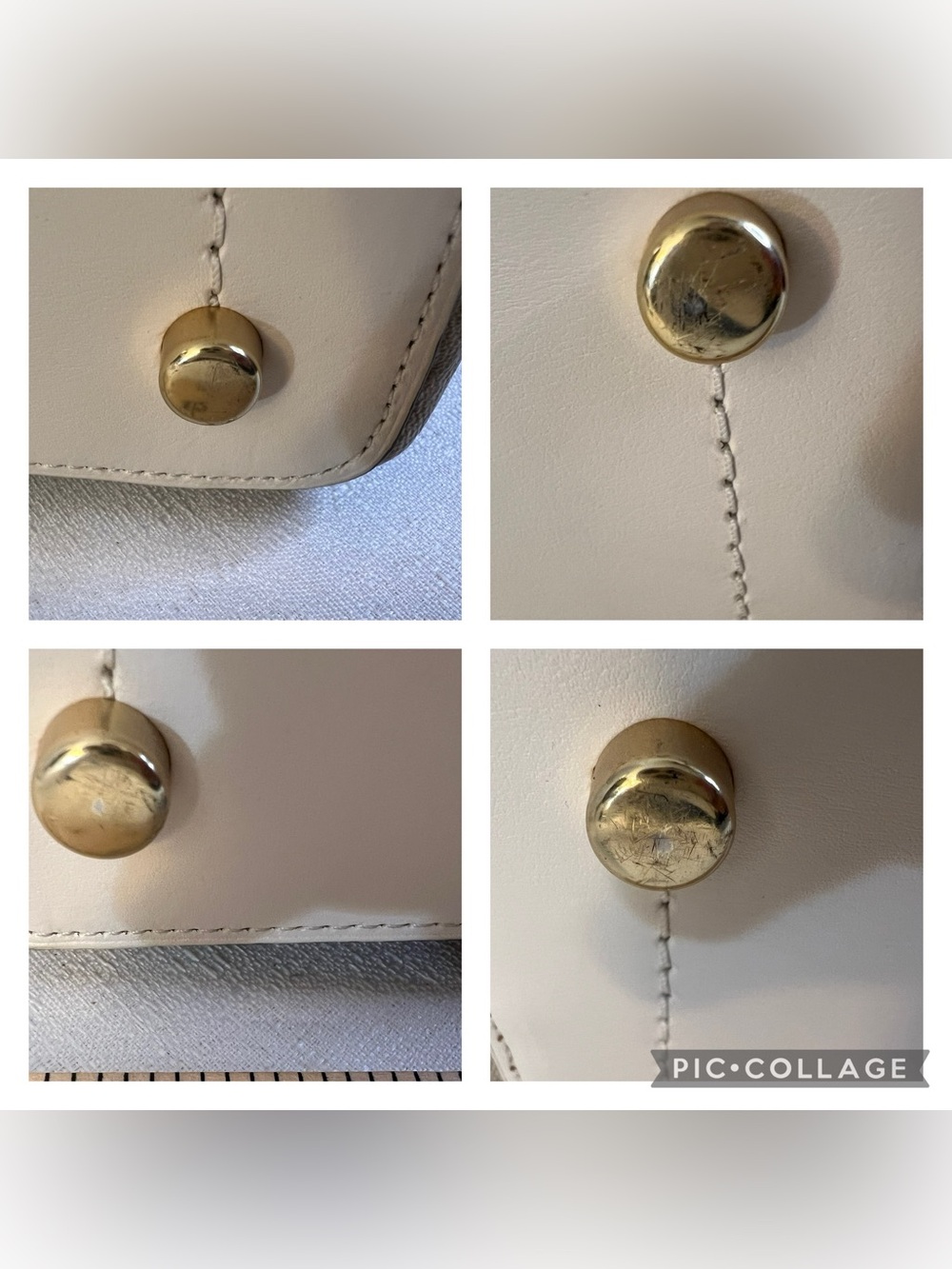 Coach Signature Canvas Tote with Gold-tone Hardware - Picture 8 of 16